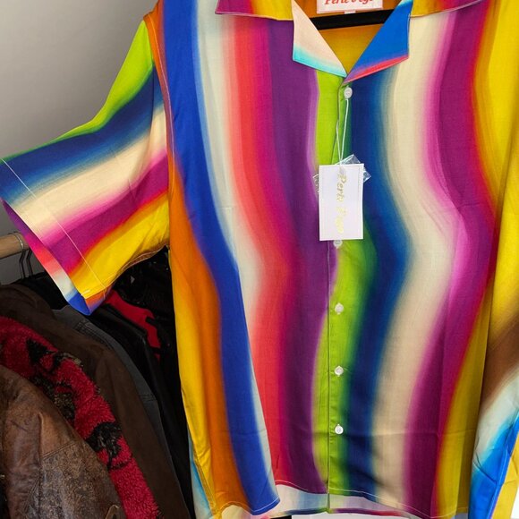 Perte d'Ego Rainbow "Paint Stoke" Shirt - Picture 3 of 7